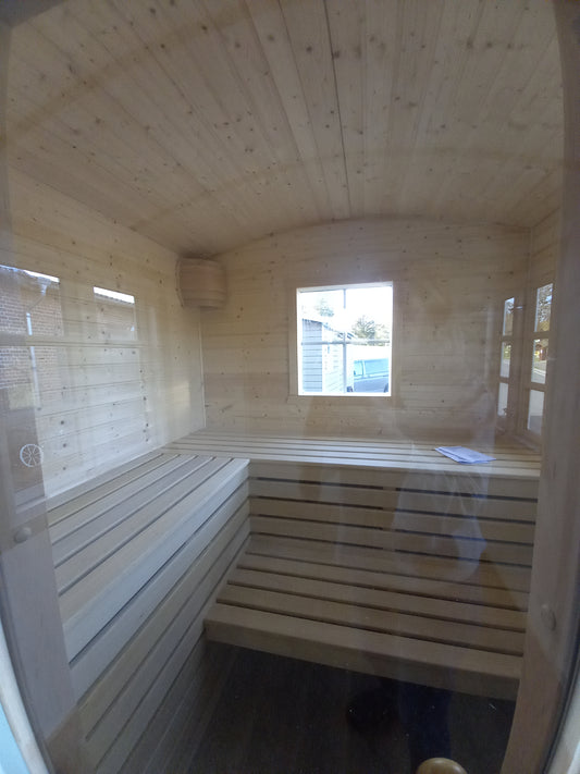 Saunawagen "Ostseeliebe" mit Ruheraum