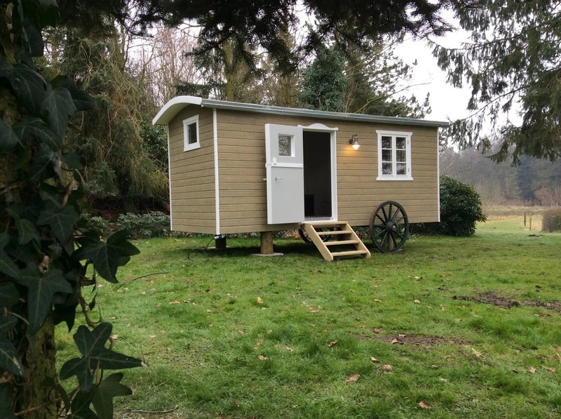 Schäferwagen „Ammerland mit Bad“ – Tiny House Komfort für maximalen Wohnwert