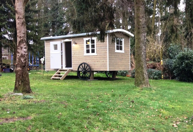 Schäferwagen „Ammerland mit Bad“ – Tiny House Komfort für maximalen Wohnwert