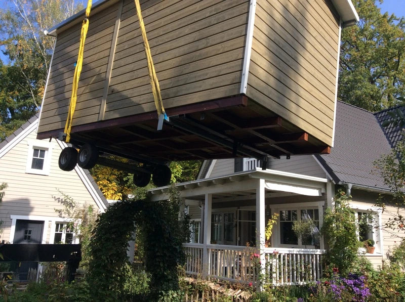 Saunawagen „Ammersee“ – Ihr handgefertigtes mobiles Sauna-Tiny House