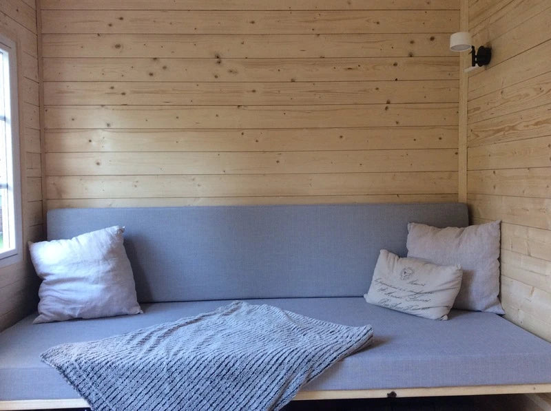 Saunawagen „Ammersee“ – Ihr handgefertigtes mobiles Sauna-Tiny House