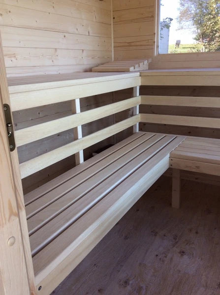 Saunawagen „Ammersee“ – Ihr handgefertigtes mobiles Sauna-Tiny House