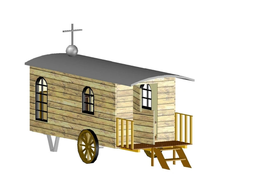 Schäferwagenkirche / Kapelle – Ihr Andachtsraum im mobilen Gewand