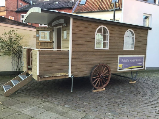 Schäferwagenkirche / Kapelle – Ihr Andachtsraum im mobilen Gewand